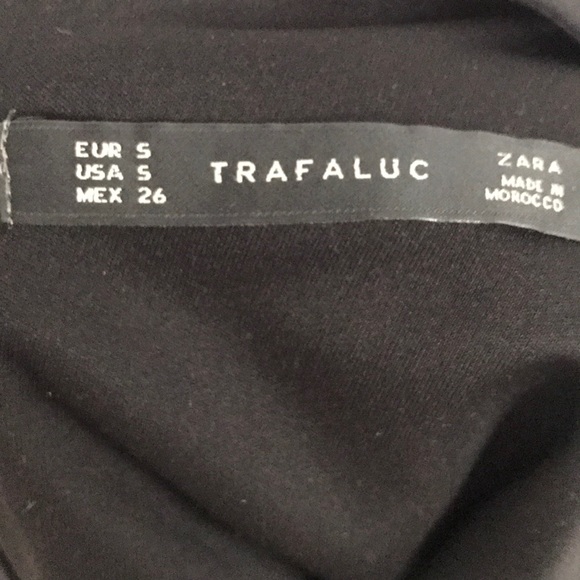 Black dress with beaded accents- Zara-SM - Picture 3 of 3